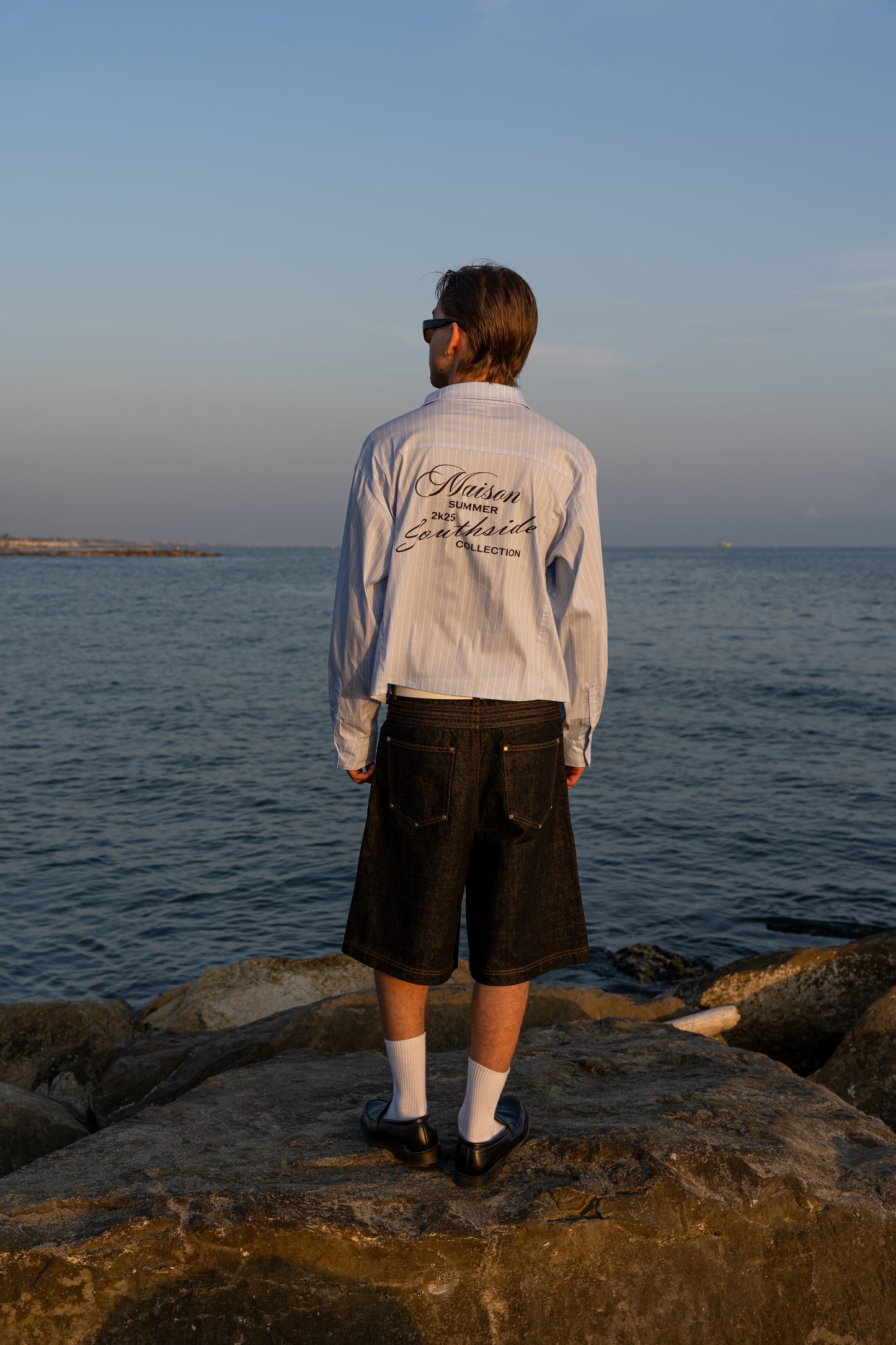 CHILL "South" Raw Denim Jorts