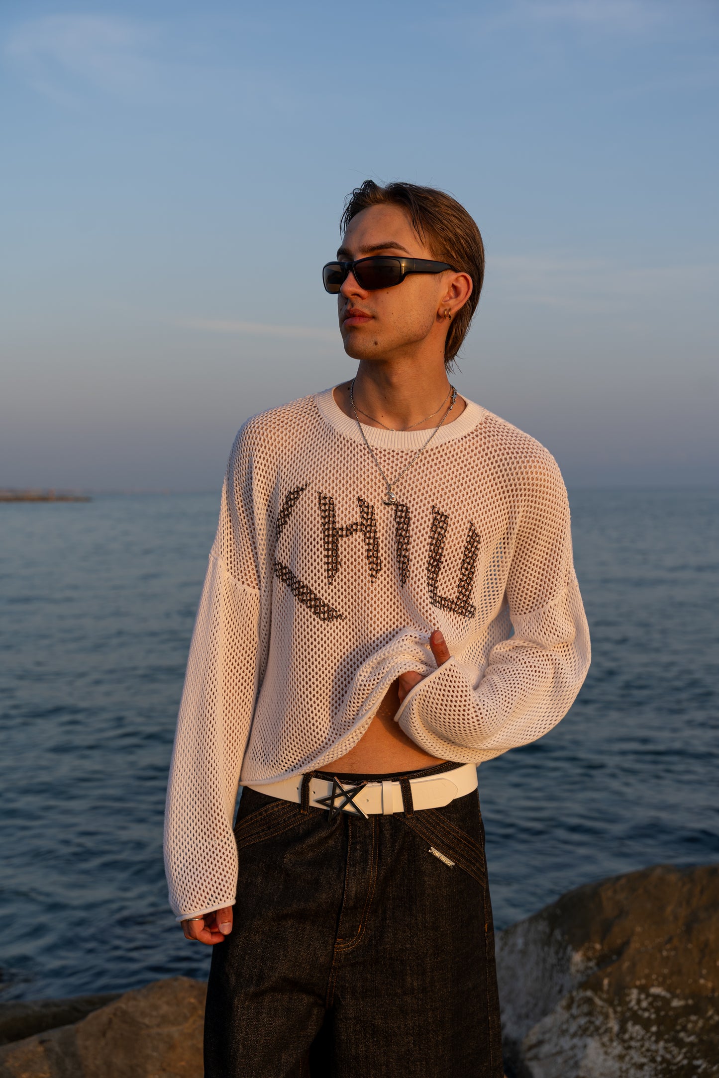 CHILL "South" Long Sleeve Holed