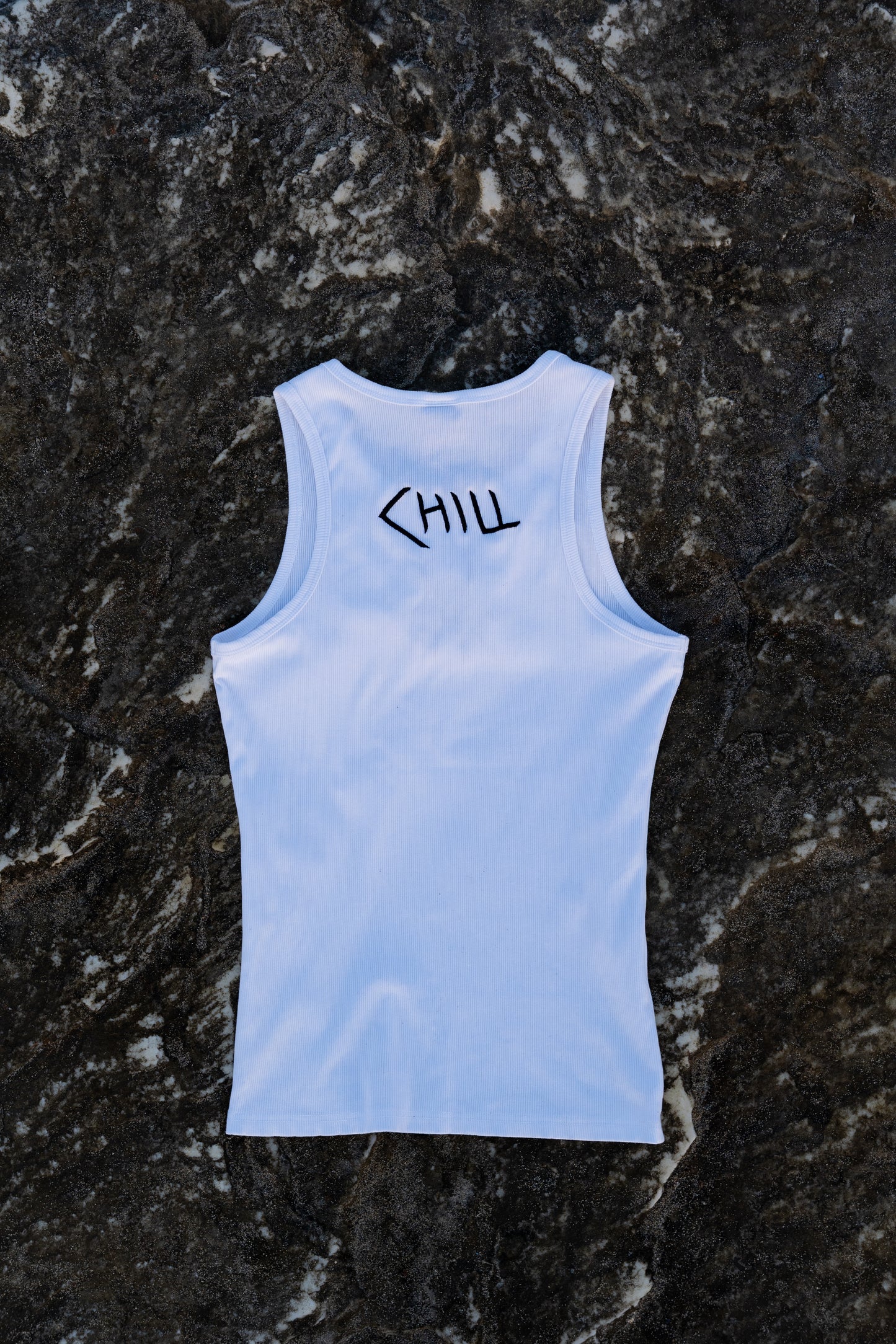 CHILL "Spider" Tank Top White