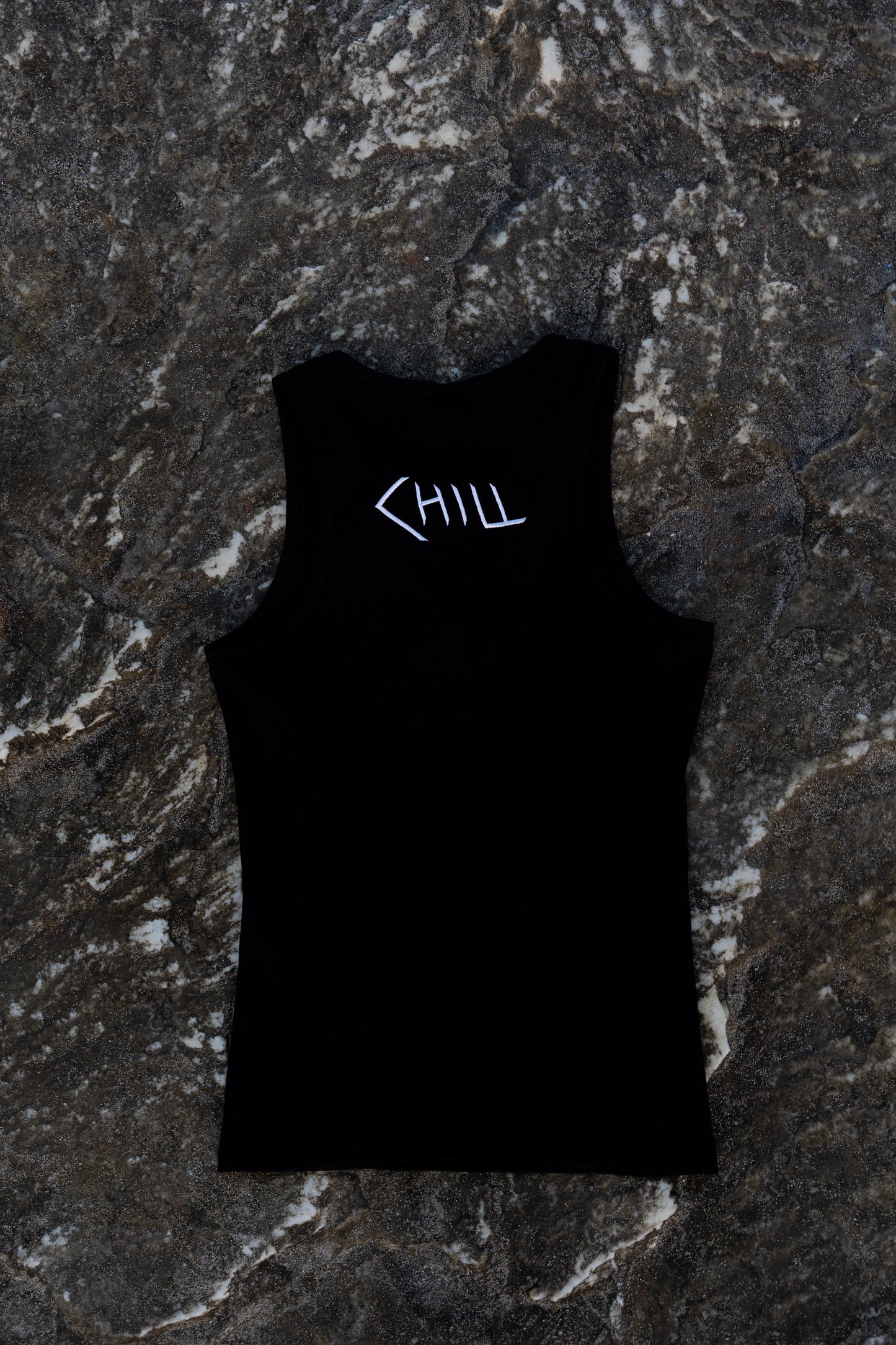 CHILL "Spider" Tank Top Black
