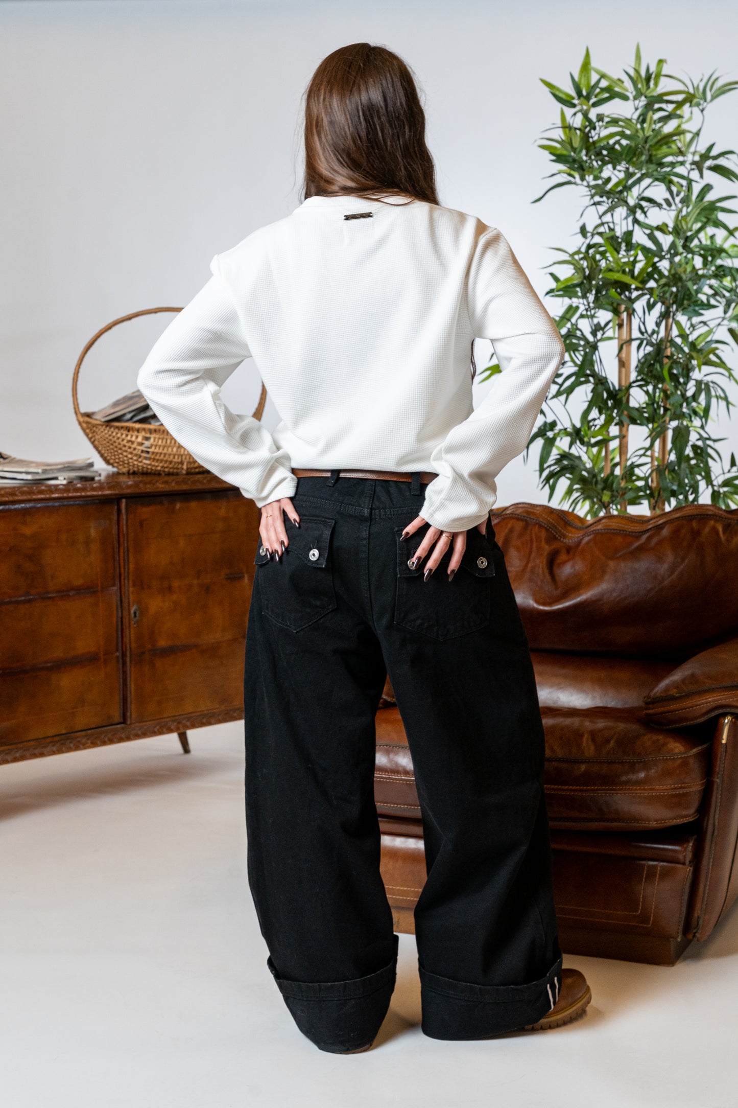 "Unusual" Selvedge Denim Baggy