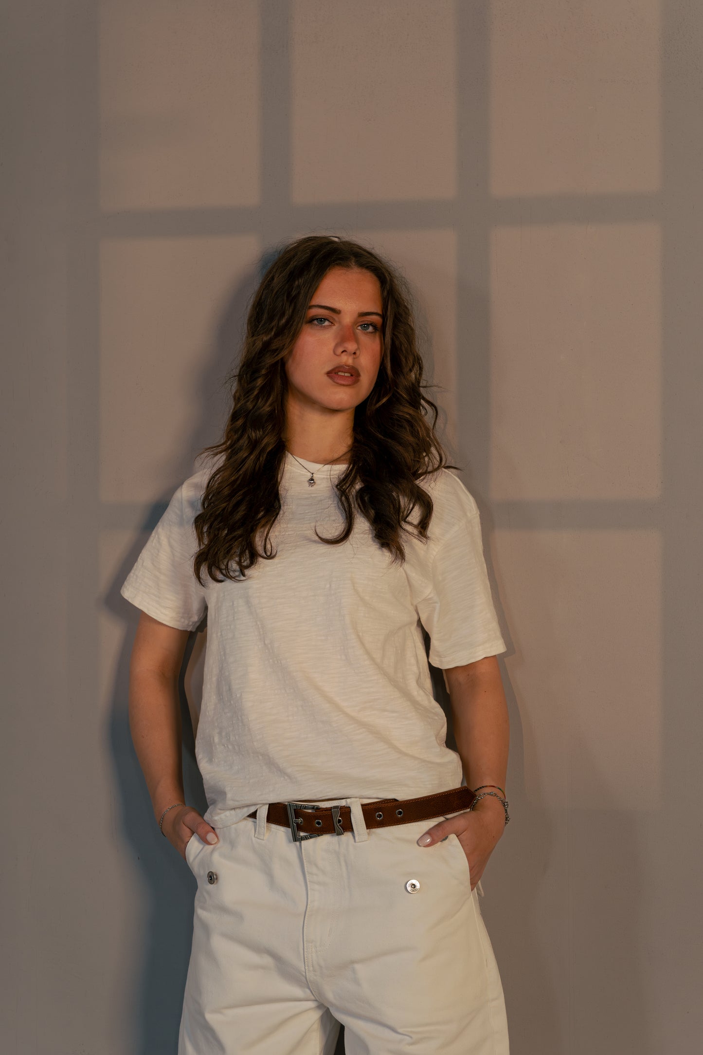 PREORDINA T-shirt sottile "Pure" bianca