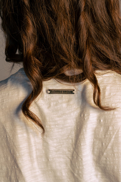 PREORDINA T-shirt sottile "Pure" bianca