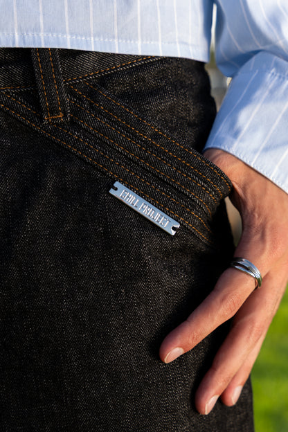 CHILL "South" Raw Denim Wide Leg