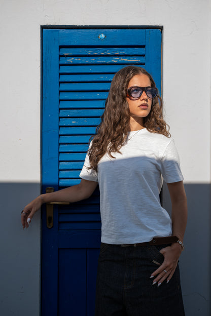 "Pure" Slim Tee White