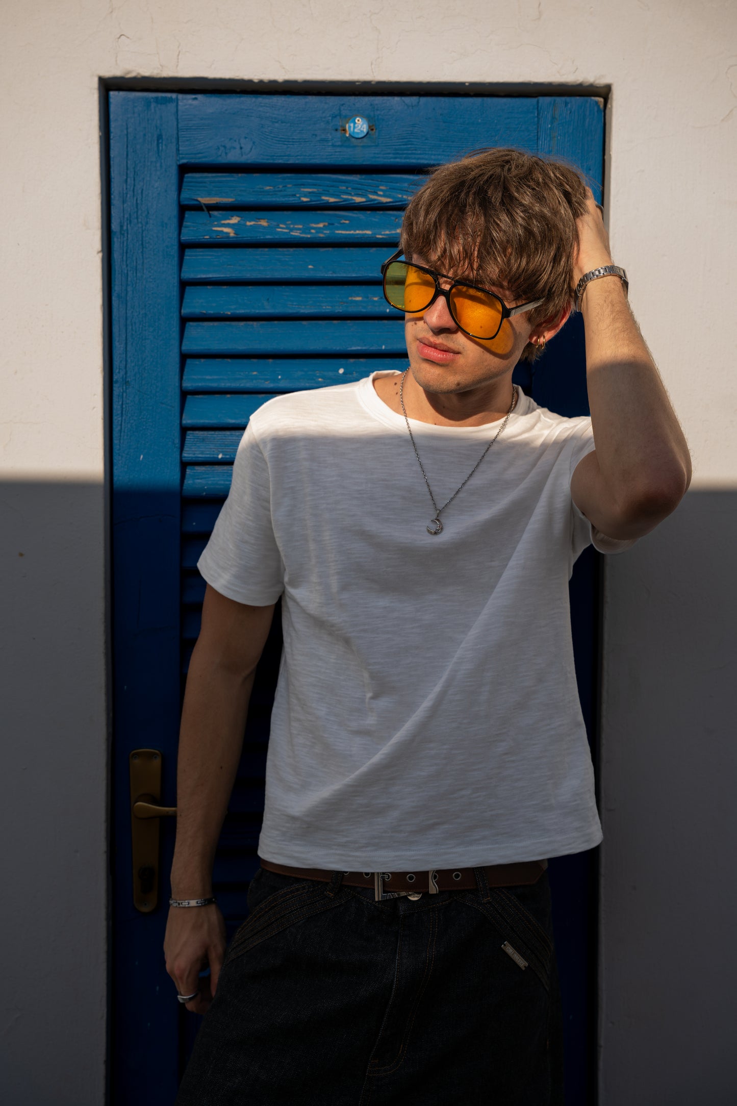 "Pure" Slim Tee White