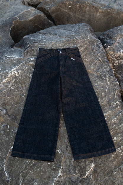CHILL "South" Raw Denim Wide Leg