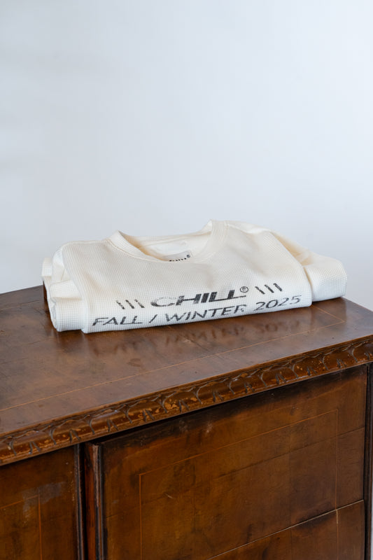 "Unusual" Waffle Long Sleeve