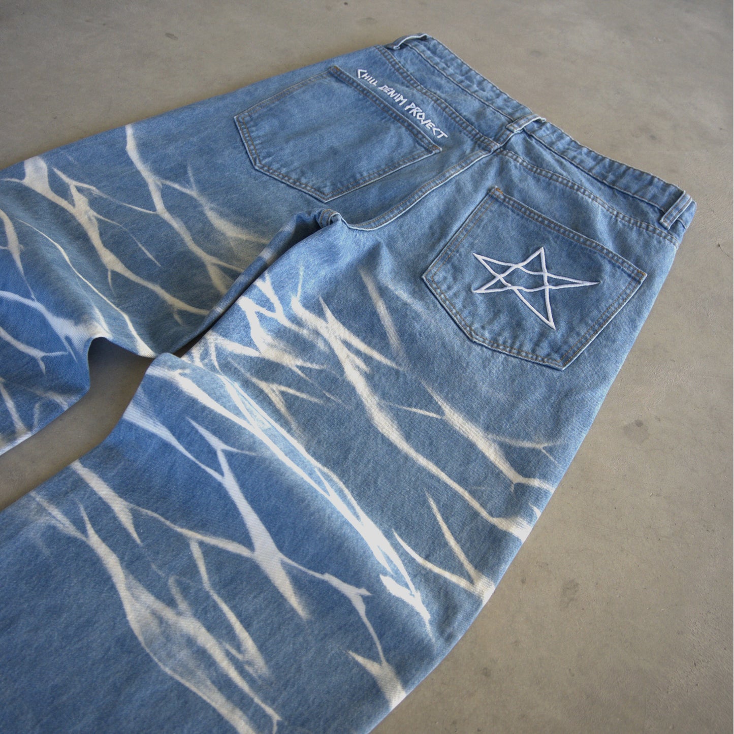 CHILL "One Star" Denim Light Blue