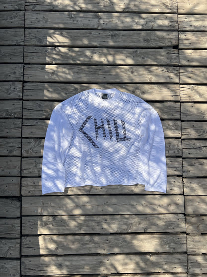 "South" Long Sleeve Holed
